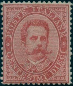 Yvert et Tellier ITALIE N°34 Individuel Neuf avec gomme