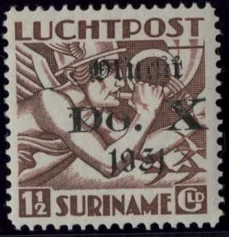 Yvert et Tellier SURINAM N°10A / 10 G Individuel Neuf avec gomme