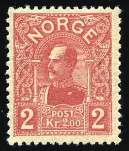 Yvert et Tellier NORVEGE N°68 Individuel Neuf avec gomme