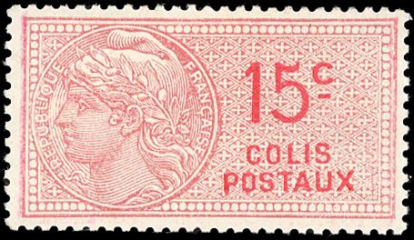 Yvert et Tellier Colis postaux N°33b Individuel Neuf avec gomme