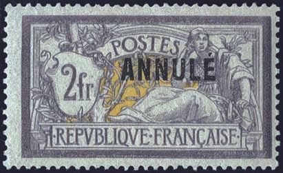 Yvert et Tellier Cours d'instruction N°122-CI 1 Individuel Neuf avec gomme