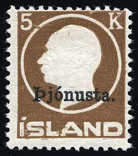 Yvert et Tellier ISLANDE N°43 Individuel Neuf avec gomme intacte