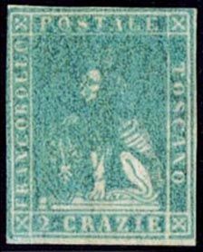 Yvert et Tellier ITALIE TOSCANE N°13 Individuel Neuf avec gomme