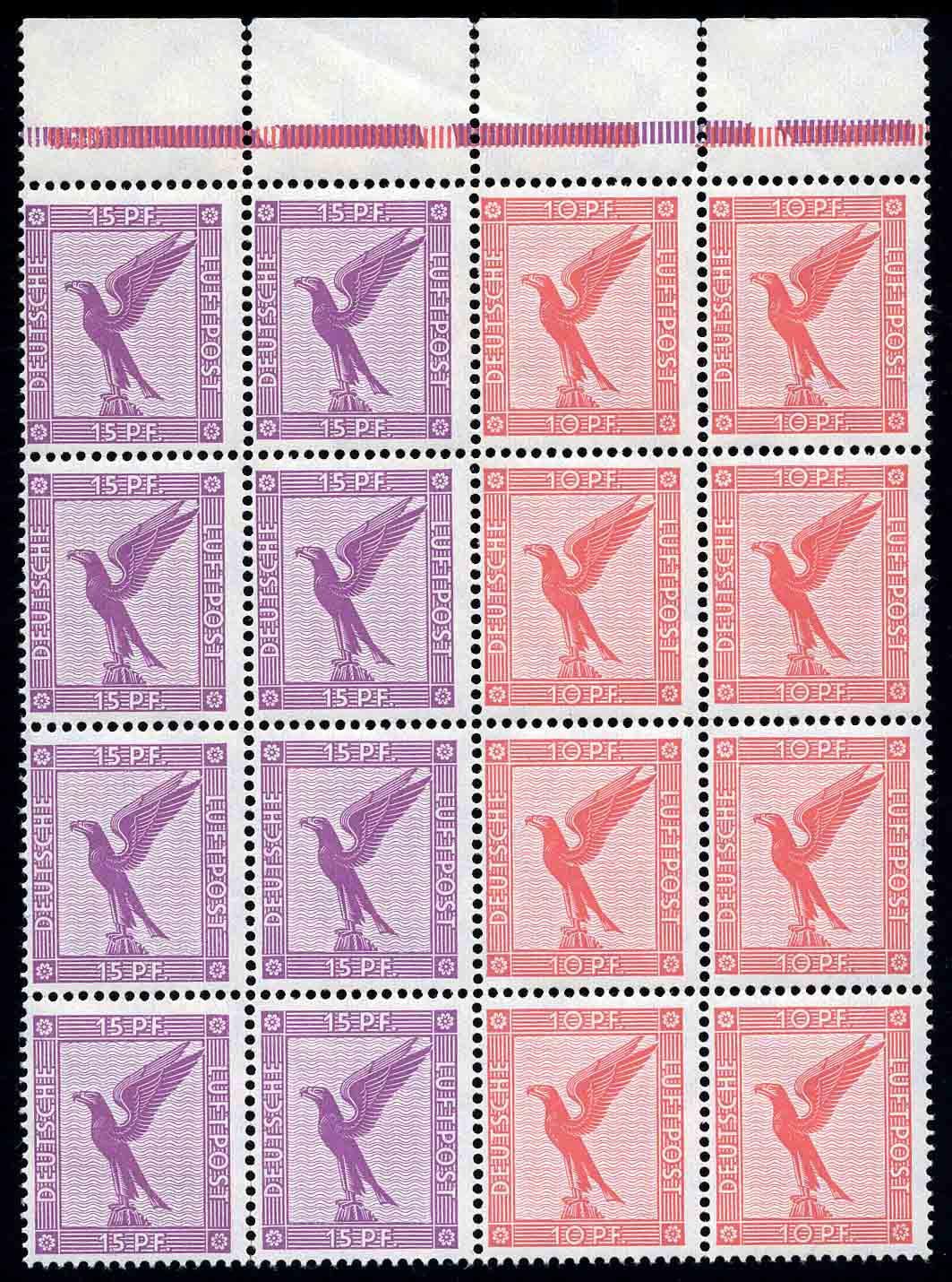 Yvert et Tellier ALLEMAGNE N°28 + 29 Multiple Neuf avec gomme intacte