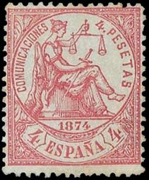 Yvert et Tellier ESPAGNE N°149 Individuel Neuf sans gomme