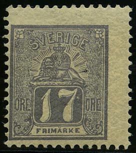 Yvert et Tellier SUEDE N°13 Individuel Neuf avec gomme