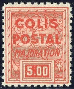 Yvert et Tellier Colis postaux N°182A/F Individuel Neuf avec gomme intacte