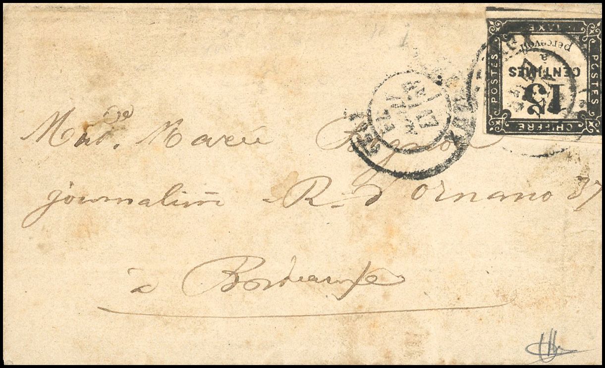 Yvert et Tellier Timbres-Taxe N°4 Individuel Oblitéré