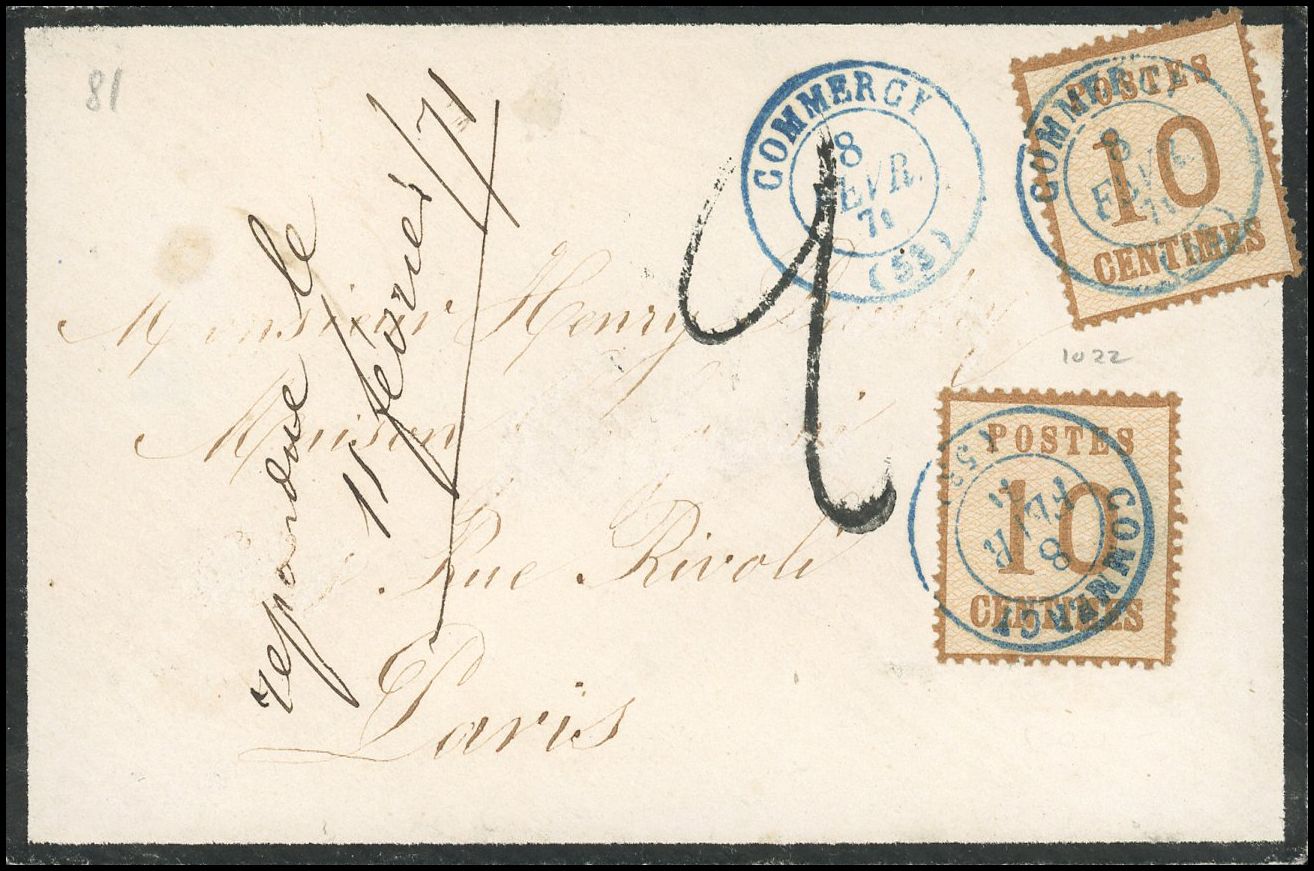Yvert et Tellier Alsace Lorraine Provisoires N°5 Individuel Oblitéré