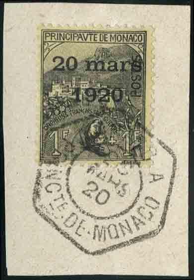 Yvert et Tellier MONACO N°34 / 42 Individuel Oblitéré