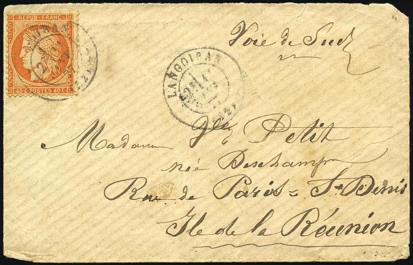 Yvert et Tellier Siège de Paris 1870 1871 N°38 Individuel Oblitéré