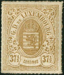 Yvert et Tellier LUXEMBOURG N°22 Individuel Neuf sans gomme