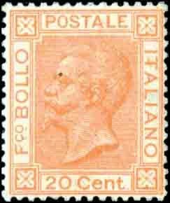 Yvert et Tellier ITALIE N°24 Individuel Neuf avec gomme