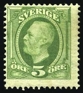 Yvert et Tellier SUEDE N°41/ 48 Individuel Neuf avec gomme