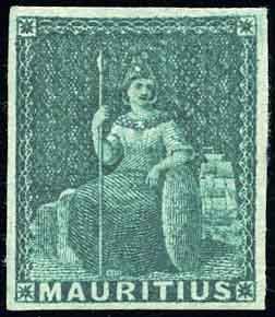 Stanley Gibbons MAURITIUS N°27 Individuel Neuf avec gomme