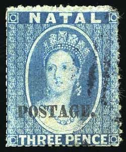 Stanley Gibbons SOUTH AFRICA - NATAL N°53 Individuel Oblitéré