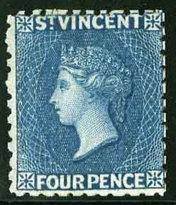 Stanley Gibbons ST VINCENT N°6 Individuel Neuf sans gomme
