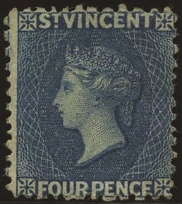 Stanley Gibbons ST VINCENT N°6 Individuel Neuf sans gomme
