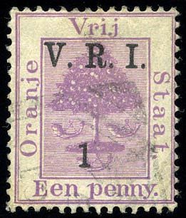 Stanley Gibbons SOUTH AFRICA - ORANGE FREE STATE N°102i Individuel Oblitéré