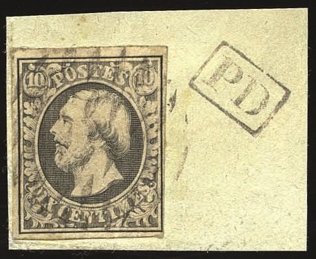 Yvert et Tellier LUXEMBOURG N°1 Individuel Oblitéré