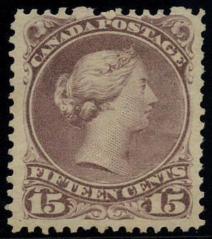 Stanley Gibbons CANADA N°61a Individuel Neuf sans gomme