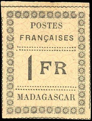 Yvert et Tellier MADAGASCAR N°12 Individuel Neuf sans gomme