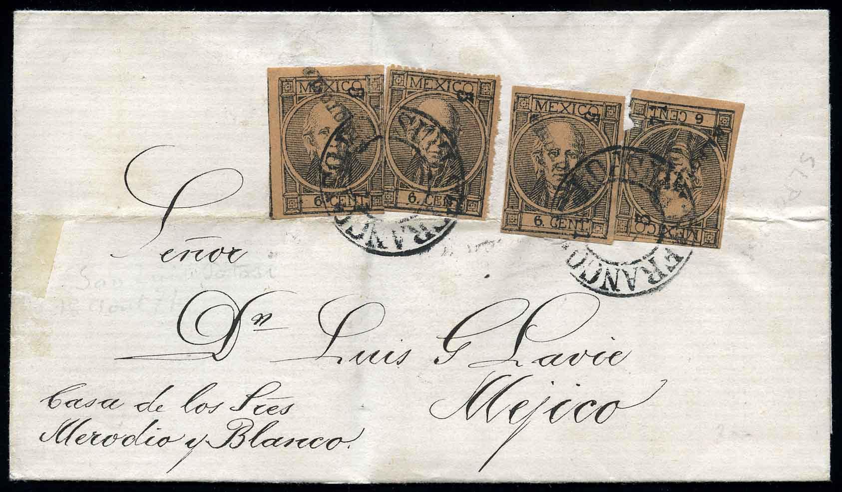 Yvert et Tellier MEXIQUE N°43 Individuel Oblitéré