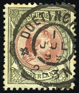 Yvert et Tellier PAYS BAS N°48 Individuel Oblitéré