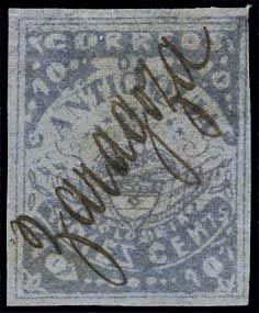 Yvert et Tellier COLOMBIE ANTIOQUIA N°28 Individuel Oblitéré