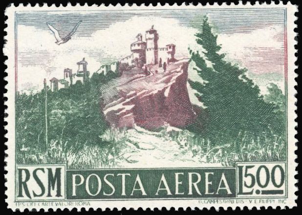 Yvert et Tellier SAINT MARIN N°82 Individuel Neuf avec gomme