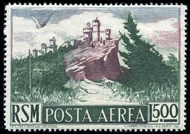 Yvert et Tellier SAINT MARIN N°74/ 82 Individuel Neuf avec gomme