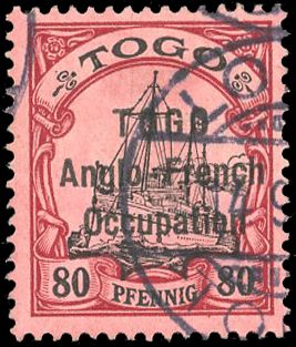 Yvert et Tellier TOGO N°40A Individuel Oblitéré