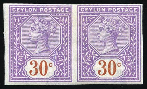 Stanley Gibbons CEYLON N°247 Paire Neuf avec gomme