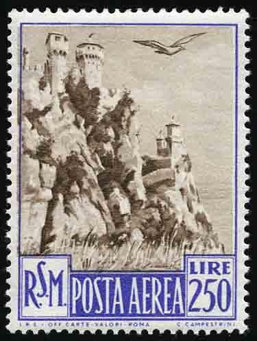 Yvert et Tellier SAINT MARIN N°74/ 81 Individuel Neuf avec gomme intacte