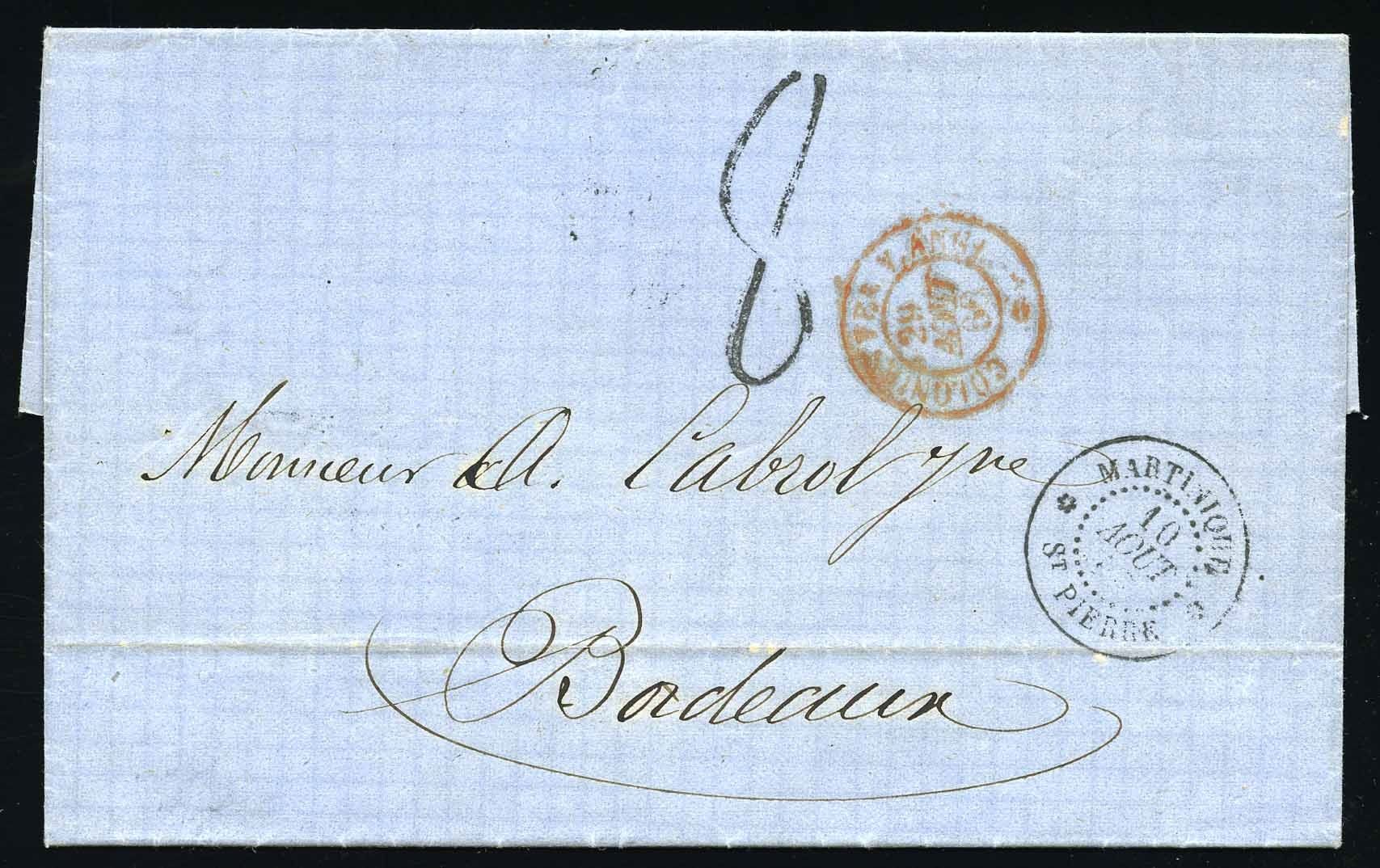 Yvert et Tellier MARTINIQUE N°0 Individuel Oblitéré