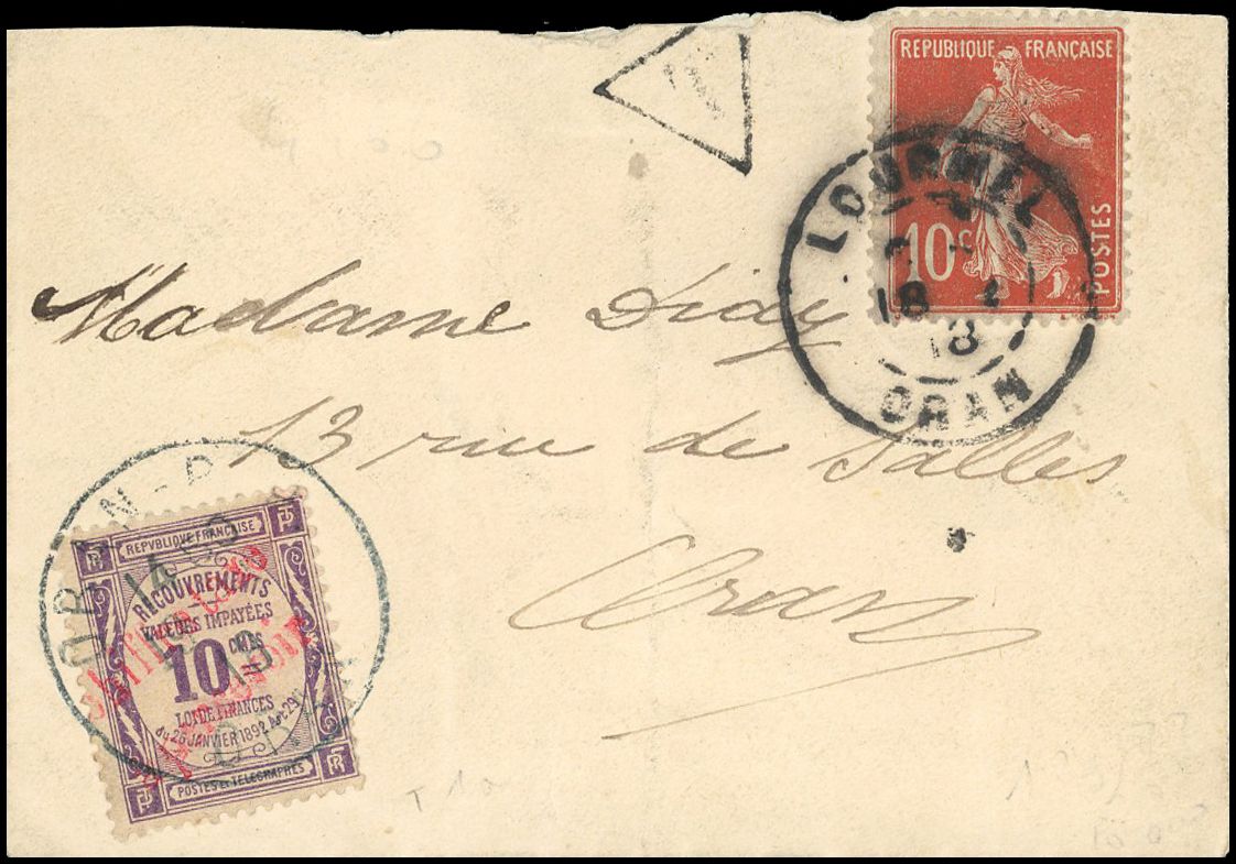 Yvert et Tellier ALGERIE N°1 Individuel Oblitéré