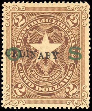 Yvert et Tellier LIBERIA N°71 Individuel Neuf avec gomme