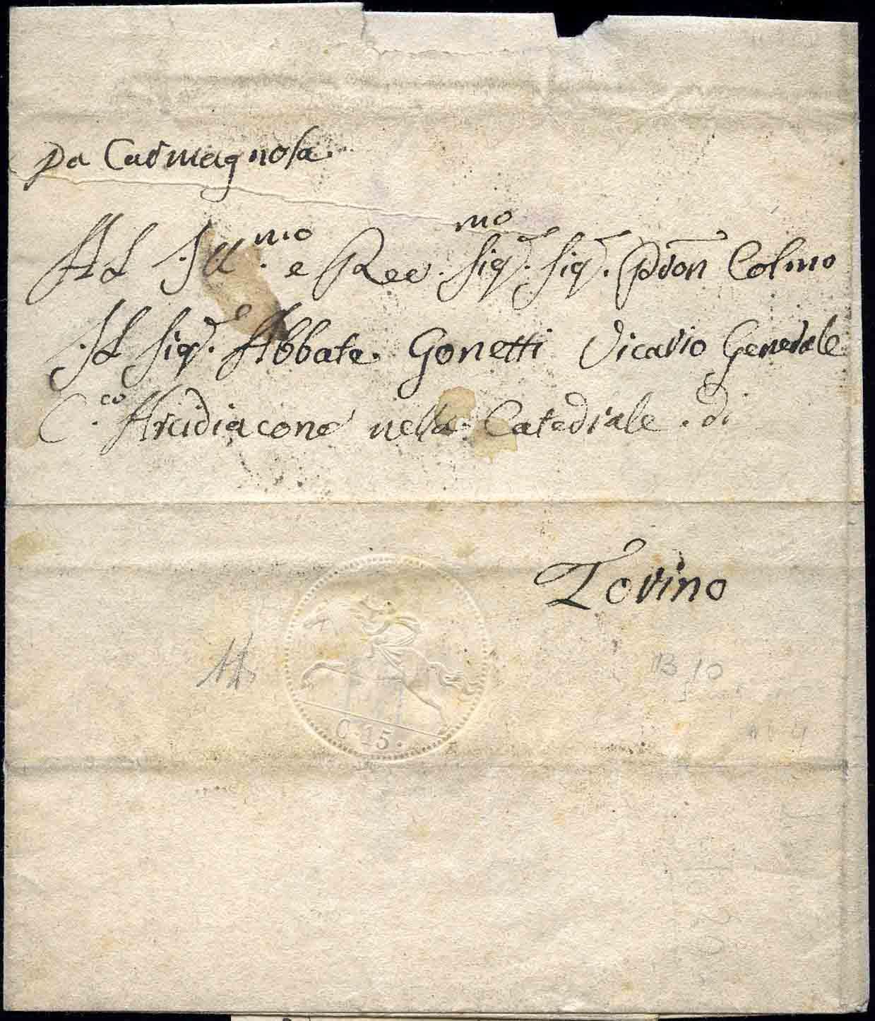 Yvert et Tellier ITALIE SARDAIGNE N°0 Individuel Oblitéré