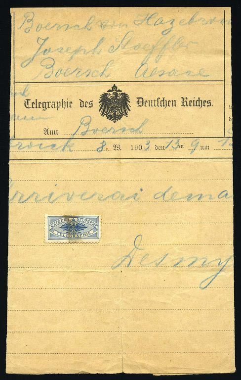 Yvert et Tellier ALLEMAGNE N°0 Individuel Oblitéré