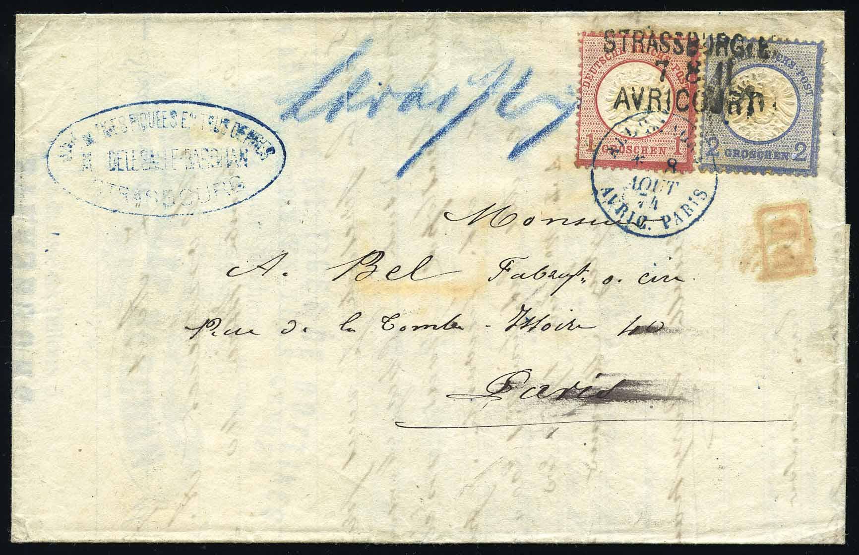 Yvert et Tellier Alsace Lorraine Villes N°16 Individuel Oblitéré