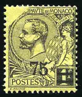 Yvert et Tellier MONACO N°71 Individuel Neuf avec gomme
