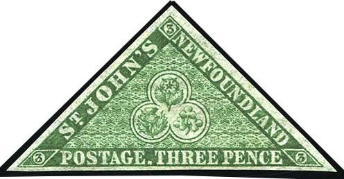 Stanley Gibbons CANADA - NEW FOUNDLAND N°3 Individuel Neuf avec gomme