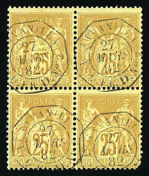 Yvert et Tellier COLOMBIE N°0 Bloc de 4 Oblitéré