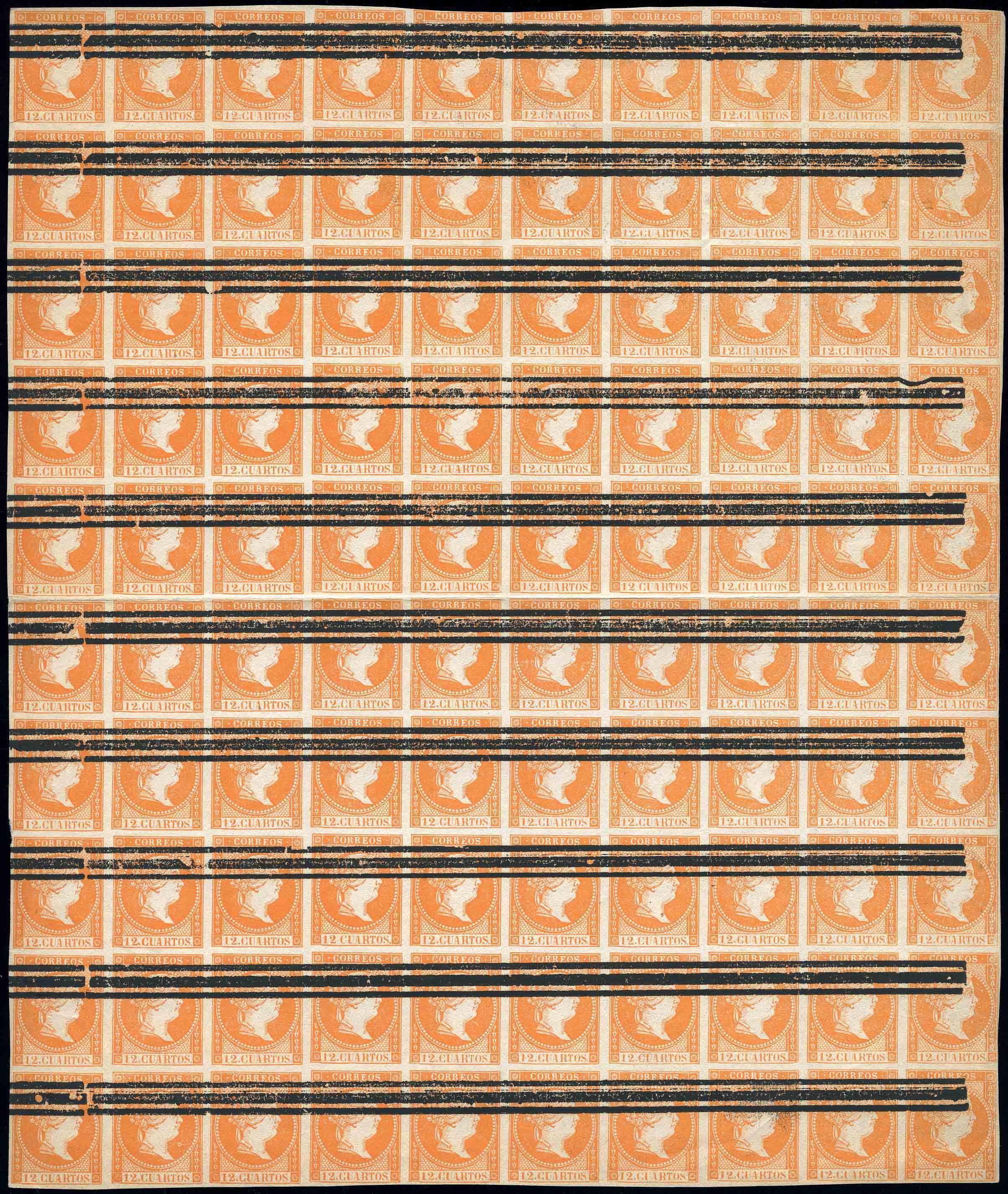 Yvert et Tellier ESPAGNE N°44 Individuel Oblitéré