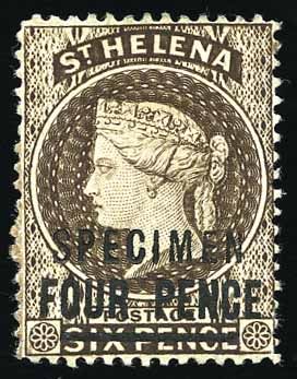 Stanley Gibbons ST HELENA N°43cs Individuel Neuf avec gomme