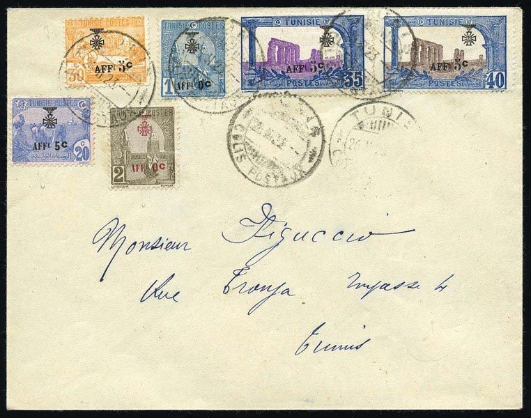 Yvert et Tellier TUNISIE N°79 + 80 + 85 Individuel Oblitéré