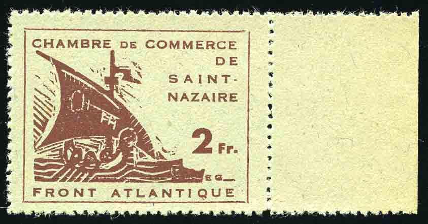 Yvert et Tellier Timbre de guerre N°8 + 9 Individuel Neuf sans gomme