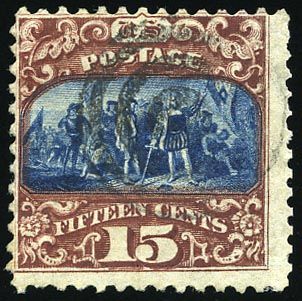 Yvert et Tellier ETATS UNIS D'AMERIQUE N°35a Individuel Oblitéré