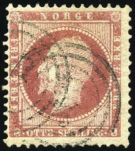 Yvert et Tellier NORVEGE N°2+ 3 + 5 Individuel Oblitéré