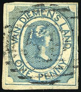 Stanley Gibbons AUSTRALIA - TASMANIA N°4 Individuel Oblitéré